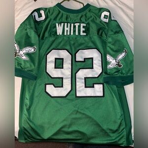 Reggie white eagles jersey